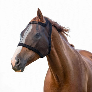 Couverture anti-mouches et anti-moustiques pour chevaux, protection auditive silencieuse, produit d'équitation pour le soin des chevaux - Product Image 4