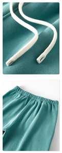 Pantalones Deportivos Casuales de Corte Regular en Tonos Pastel, Cintura Media, para Hombre, Uso Diario y Deportivo al Aire Libre, Tela Gruesa y Suave - Product Image 5
