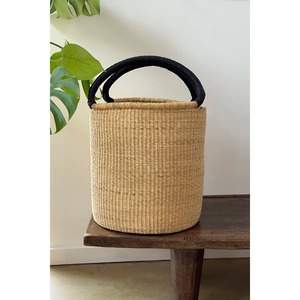 Seagrass <b>basket</b> with sturdy handle Handmade <b>Storage</b> <b>Basket</b> Wholesale eco-friendly Made in Vietnam - Product Image 4