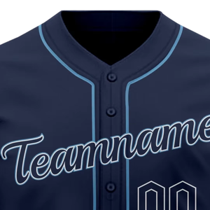 Camiseta de Béisbol para Hombre, Personalizada con Nombre de Equipo y Número 00, Impresión Serigrafiada, Poliéster Transpirable, Uniforme con Botones, Talla Adulto - Product Image 6