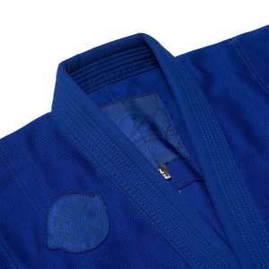 Traje de Jiu Jitsu Azul Shoyorol Batch 81, Uniformes de Edición Limitada Hechos a Medida, Kimono de Jiu Jitsu Personalizado de la Mejor Calidad OEM - Product Image 3