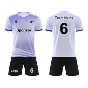 Conjunto de Uniforme de Fútbol Personalizado 2026, Calidad Tailandesa, Sublimado, 100% Poliéster, al por Mayor - Product Image 2