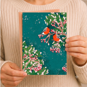 Tarjeta 3D Pop-Up con diseño de pareja de pájaros, regalo de Navidad y fin de año, tarjeta de felicitación hecha a mano para Navidad, proveedor de artesanía en papel de Vietnam. - Product Image 4
