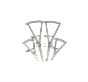 Calibrador de Hueso Manual para Implantes Dentales, Calibrador Castroviejo, Medidor de Espesor Óseo Quirúrgico, Acero Inoxidable, Certificado CE - Product Image 2