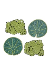 CRYSTAL CRAFT Juego de 4 Posavasos de Vidrio Hechos a Mano de Alta Calidad, Elegantes Posavasos para Bebidas, para Mesa de Comedor, Posavasos para Café - Product Image 3