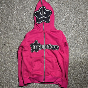 Sudadera con capucha deportiva para hombre, estilo streetwear popular, corte muscular, con cremallera, forro polar, venta al por mayor, logotipo personalizado, sudaderas gruesas - Product Image 1