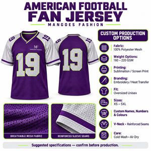 Camiseta Retro de Fútbol Americano Universitario con Letras Clásicas y Mangas a Rayas para Eventos de Antiguos Alumnos, Ligera y Cómoda - Product Image 6