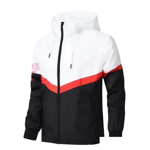 Veste coupe-vent en polyester imperméable sur mesure, nouveau design, vente en gros, veste coupe-vent pas chère - Product Image 5