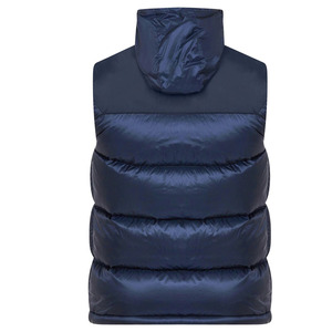 Men Down padded Puffer Vest Winter Warm Thick Hooded Quilted Waistcoat <b>Jacket</b> Casual Plus Size Sleeveless <b>Packable</b> Gilet - Product Image 4