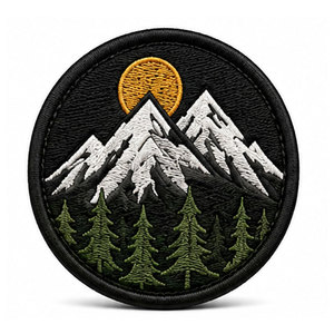 Écussons tissés les plus vendus, étiquettes en tissu personnalisées, accessoires vestimentaires sur mesure, écussons tissés - Product Image 1