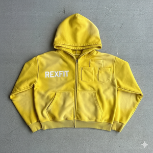 Meilleurs sweats à capuche zippés au design tendance, impression sérigraphique personnalisée, fabricant et fournisseur en gros de vêtements streetwear, sweats à capuche zippés effet délavé soleil - Product Image 5
