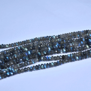 AAA Natural <b>Labradorite</b> Faceted High Quality Gemstone Loose Beads for Jewelry Making - Product Image 1