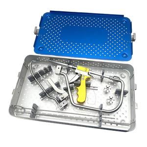 Abrazadera de reducción lineal ortopédica, juego de instrumentos quirúrgicos, 1 Juego para fijación de placa de Trauma, cirujano ortopédico Manual de acero inoxidable - Product Image 1
