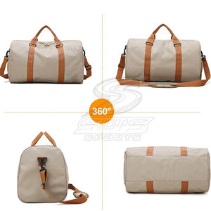 กระเป๋าเดินทางแบบดัฟเฟิล ความจุขนาดใหญ่ ทนทาน กันน้ำ น้ำหนักเบา กระเป๋าใส่สัมภาระสำหรับออกกำลังกายและเล่นกีฬาสำหรับผู้ชาย กระเป๋าเดินทางแบบดัฟเฟิลน้ำหนักเบา ทนทาน - Product Image 4