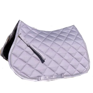 Novedad 2026: Almohadilla de silla de montar ecuestre de polialgodón de alta calidad con forro cómodo, color personalizado, talla grande, OEM - Product Image 1