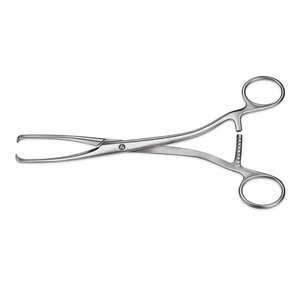 Pinzas Meseux Reutilizables de Acero Inoxidable, Instrumento Quirúrgico Hospitalario, Pinzas Meseux de Acero Inoxidable para Cirugía Cervical - Product Image 1