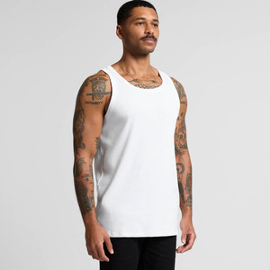 Débardeur Homme Grande Taille Pas Cher en Tissu Tricoté avec Boutons, Respirant, Écologique, Vente en Gros, Sans Manches, 100% Coton - Product Image 1