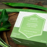 Thé fleuri biologique de qualité supérieure Rymba Hill avec citronnelle et pandan, sachet de 1 kg, livraison rapide depuis la Malaisie