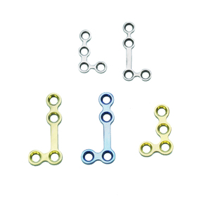 Placa Maxilofacial L4 de 1mm de Espesor para Fracturas Maxilofaciales, Instrumentos de Mahfooz Instruments - Product Image 2