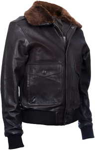 Men Genuine Leather A2 USAF <b>Pilot</b> Aviator <b>Jacket</b> Air Flight Bomber Leather <b>Jacket</b> - Product Image 3