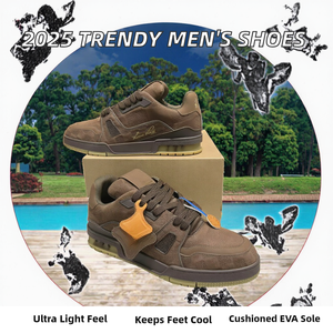 Baskets blanches en cuir de vachette pleine fleur, légères et respirantes, pour l'été, avec semelle en caoutchouc et ciment blanc, rehaussantes - Product Image 2