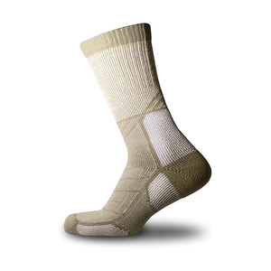 High Quality Men's Knitted Crew <b>Socks</b> 100% <b>Wool</b> Breathable Custom Logo Heathered Gray Cushioned Sports Thick OEM Design - Product Image 5