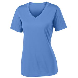 Camiseta Deportiva de Manga Corta para Mujer, Transpirable, de Secado Rápido, para Entrenamiento, Running, Ropa Deportiva Activa, Calidad de Exportación - Product Image 5