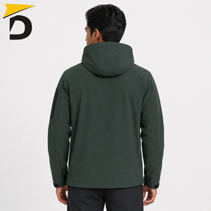 Chaqueta Deportiva Premium para Hombre con Capucha, Tejido Softshell, Ofrece Movimiento Cómodo, Ligera, Cálida y Resistente a la Intemperie - Product Image 6