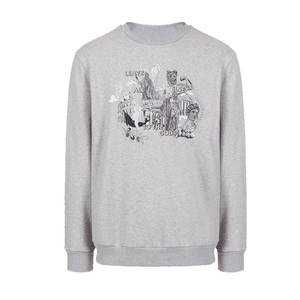 Sudadera con media cremallera de bloques de color personalizados para hombre, de forro polar oversize, mezcla de algodón, estilo urbano, con logo bordado, OEM ODM - Product Image 1