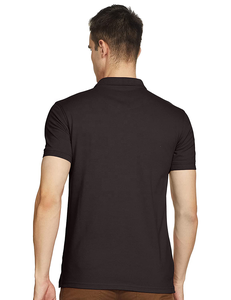 Tissu de qualité supérieure 100 % coton polyester à col rabattu pour polo de golf, vêtements d'extérieur pour hommes en plusieurs couleurs - Product Image 1