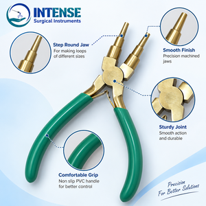 Alicates Profesionales de Punta Redonda para Joyería, Multitamaño, para Hacer Lazos, Doblar Alambre y Abalorios, Herramienta Manual - Product Image 6