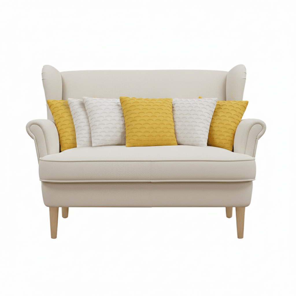 สีเหลืองและสีขาว