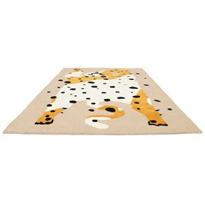 Wholesale Handmade Wool Rug Animal Print Tibetan Design Pet Friendly Non-Slip <b>Cushioned</b> Washable <b>Tufted</b> Living Room Bedrooms - Product Image 3