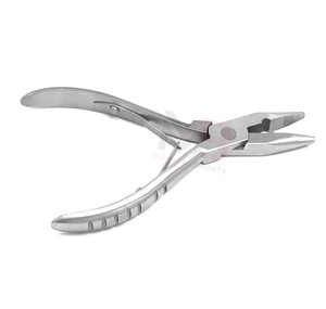Pinzas Multifunción de Acero Inoxidable Ecológicas de Marca Privada con Mango Liso, Herramienta de Estilismo para Extensiones de Cabello - Product Image 3