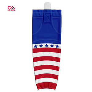High Performance 100% Polyester Crew Design Ice Hockey <b>Socks</b> Custom Logo Factory Direct Wholesale Summer Season <b>Low</b> Sports <b>Socks</b> - Product Image 6