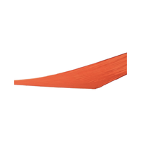 Voile d'ombrage rouge en HDPE résistante aux UV pour extérieur