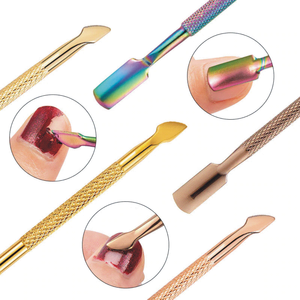 SAAR GLOBAL SURGICAL Pousse-ongles carré élégant en acier inoxydable de qualité supérieure, construction durable, bords lisses, design ergonomique - Product Image 3