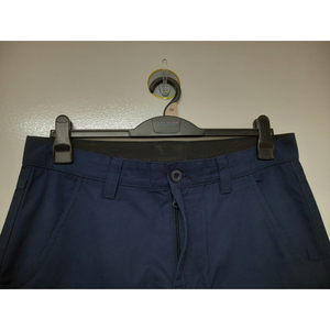 Pantalon de travail cargo pour homme 100% coton avec plusieurs poches, coutures durables, taille élastique, coupe confortable pour le travail en extérieur - Product Image 4