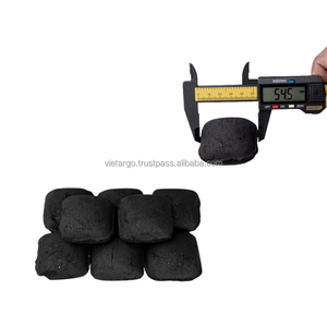 Alta calidad Ovoid Carbón negro Ecológico Patrón de cáscara de coco Exportación directa Fabricante de Vietnam Hecho de eucalipto para - Product Image 4