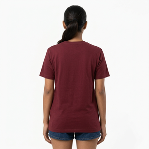 Camisetas de Algodón para Mujer con Logotipo Impreso, Camisetas Lisas Personalizadas al por Mayor, Camiseta Lisa para Mujer - Product Image 2
