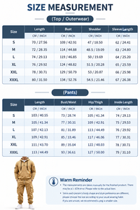 Ensemble de survêtement OEM pour homme, sweat à capuche zippé doublé polaire et pantalon cargo multi-poches, chaud, décontracté, pour automne-hiver, tenue de travail - Product Image 6