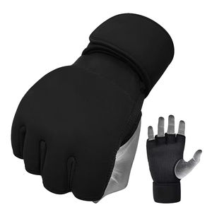 Guantes de Ciclismo de Cuero de Primera Calidad con Almohadillas de Gel, Medios Dedos, Cierre Ajustable - Product Image 5