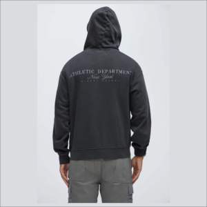 <b>Men's</b> Hooded Zipper <b>Sweatshirt</b> Camouflage Print Regular Fit Casual Autumn Wear 100% Polyester Knitted Fabric - Product Image 5