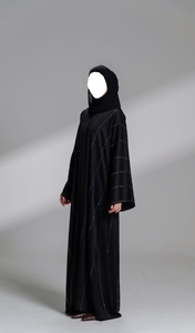 Abaya de Dubái al por Mayor para Mujer, Kaftán Hecho a Mano, Ropa Islámica Tradicional y Accesorios Diseñados para Musulmanas - Product Image 2