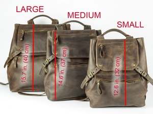 Monedero de piel auténtica desgastada personalizable estilo señora para mujer, con borla, regalos para ella disponibles en varios tamaños - Product Image 3