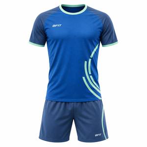 Conjunto de Uniforme de Fútbol Profesional Personalizado, Camiseta y Pantalones Cortos de Fútbol Sublimados de Primera Calidad para Hombre, Ropa Deportiva de Equipo OEM - Product Image 1