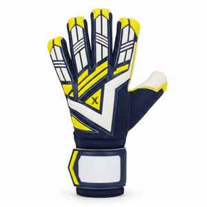 Customizable Printed <b>Football</b> Goalkeeper Gloves with Custom Name Logo Latex Palm <b>Foam</b> Backhand Non-Slip Soft Wrist Cuff Outdoor - Product Image 1