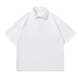 Camiseta Polo de Algodón Premium 220GSM para Hombre, Tallas Grandes, con Logotipo Bordado Personalizado, Ropa Casual, Tallas XXL 4XL, Pedido al por Mayor, Envío Rápido - Product Image 6