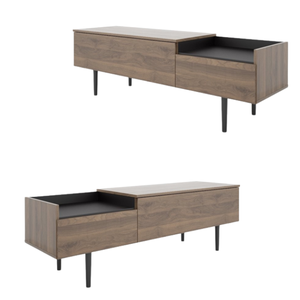 Soporte de TV de madera maciza hecho a mano de fábrica directa, diseño moderno para el hogar, muebles de sala de estar, la mejor calidad, Java Central Indonesia - Product Image 5