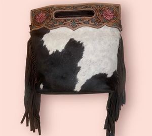 B.S INTERNATIONAL Sacs à main en cuir de chèvre naturel pour filles, fermeture éclair, résistant à l'eau, style vintage, grande capacité - Product Image 6